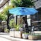 Pure Garden 9-Foot Outdoor Patio Umbrella, Blue 83-OUT5443 - alternate 3
